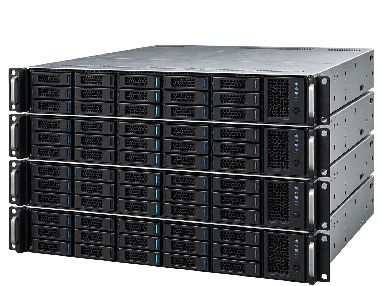 Serwery rack — ilustracja sprzętu enterprise